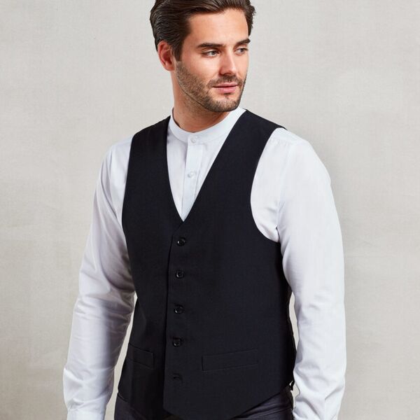 Premier Lined polyester waistcoat PR622 Lined polyester waistcoat Thumbnail