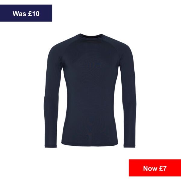Plain Navy Baselayer  Thumbnail