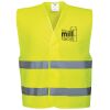 Hi-vis two-band vest (C474) Thumbnail