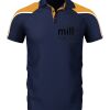 IGEN Unisex Polo Navy/Amber (Senior) Thumbnail