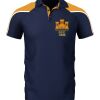 IGEN Unisex Polo Navy/Amber (Senior) Thumbnail