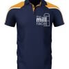 IGEN Unisex Polo Navy/Amber (Senior) Thumbnail